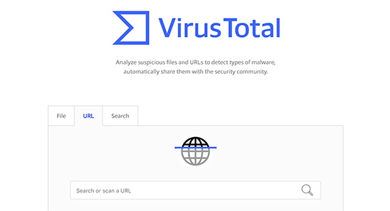 WordPress安全掃描 VirusTotal 